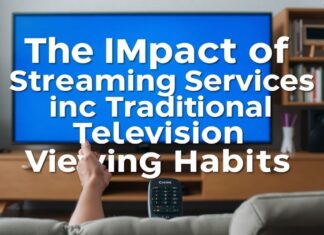 The Impact of Streaming Services on Traditional Television Viewing Habits The Impact of Streaming Services on Traditional Television Viewing Habits