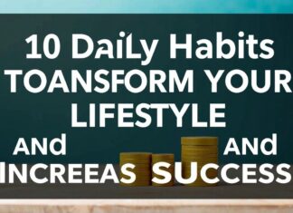 10 Daily Habits to Transform Your Lifestyle and Boost Success 10 Daily Habits to Transform Your Lifestyle and Increase Success