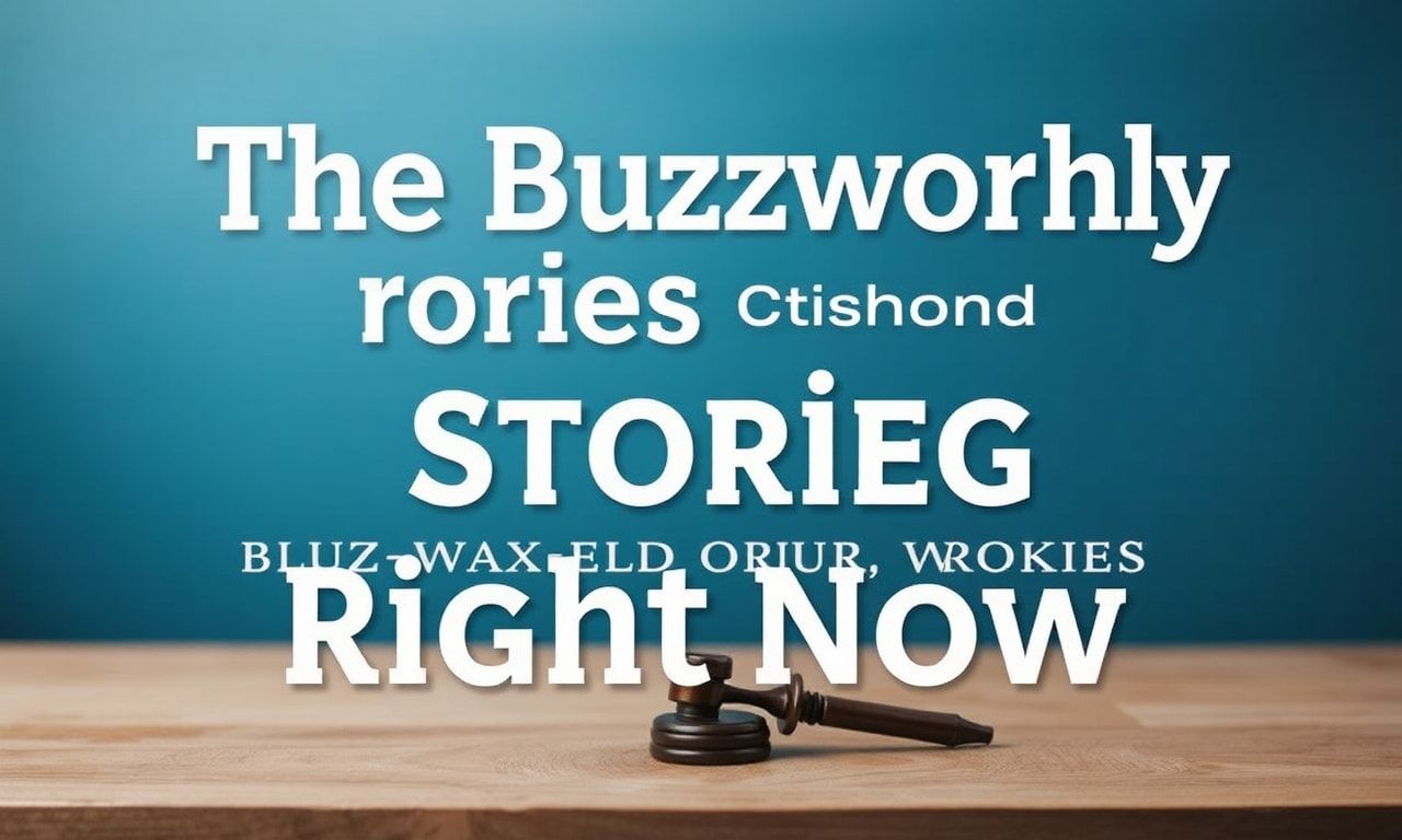 The Buzzworthy Stories Shaping Our World Right Now
