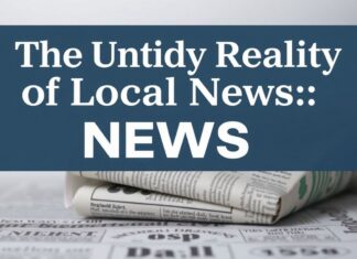 The Messy Truth About Local News: Why Your Hometown Paper Might Be Dying The Untidy Reality of Local News: Why Your Local Newspaper Could Be Failing